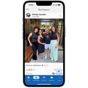 Funcionalidade do App de Comunicação Interna: Rede Social Corporativa