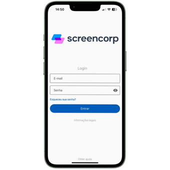 Funcionalidade do App de Comunicação Interna: Login