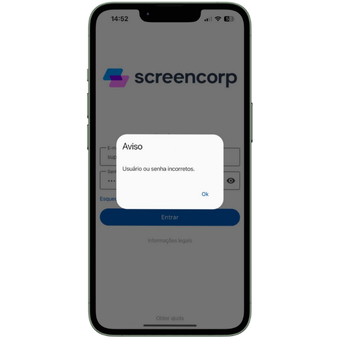 Login: Regra de Senhas